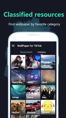 WallPaper for TikTok android App screenshot 1